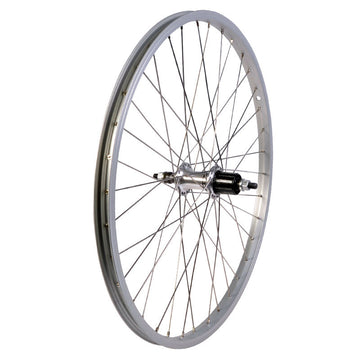 Takapyörä 24" 18-507 SHIMANO RM30 7v mutteri, Alex ACE 17