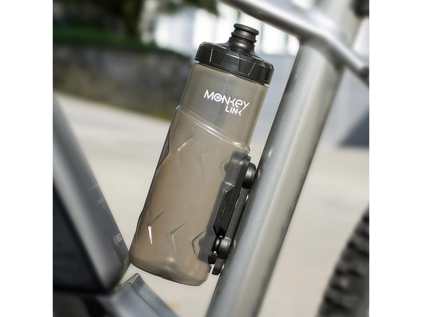 SKS Water bottle Monkey Bottle 600 ml Transparent
