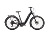 Musta Specialized Como 4.0 -sähköpyörä sivunäkymä matalalla rungolla