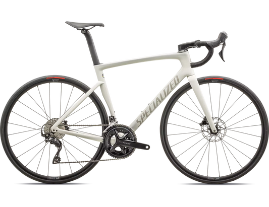 Specialized Tarmac SL7 Sport helmenvalkoinen GLOSS DUNE WHITE / CHAOS PEARL sivulta