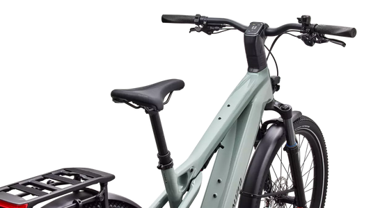 Specialized Vado 3 X 4.0 retkisähköpyörä vaaleanvihreä lisävarusteilla 2