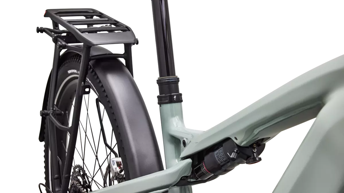 Specialized Vado 3 X 4.0 retkisähköpyörä vaaleanvihreä lisävarusteilla 4