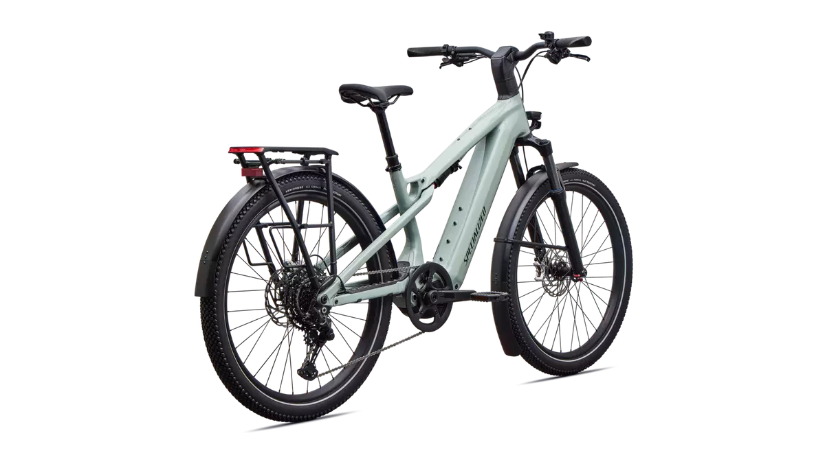 Specialized Vado 3 X 4.0 retkisähköpyörä vaaleanvihreä lisävarusteilla 7