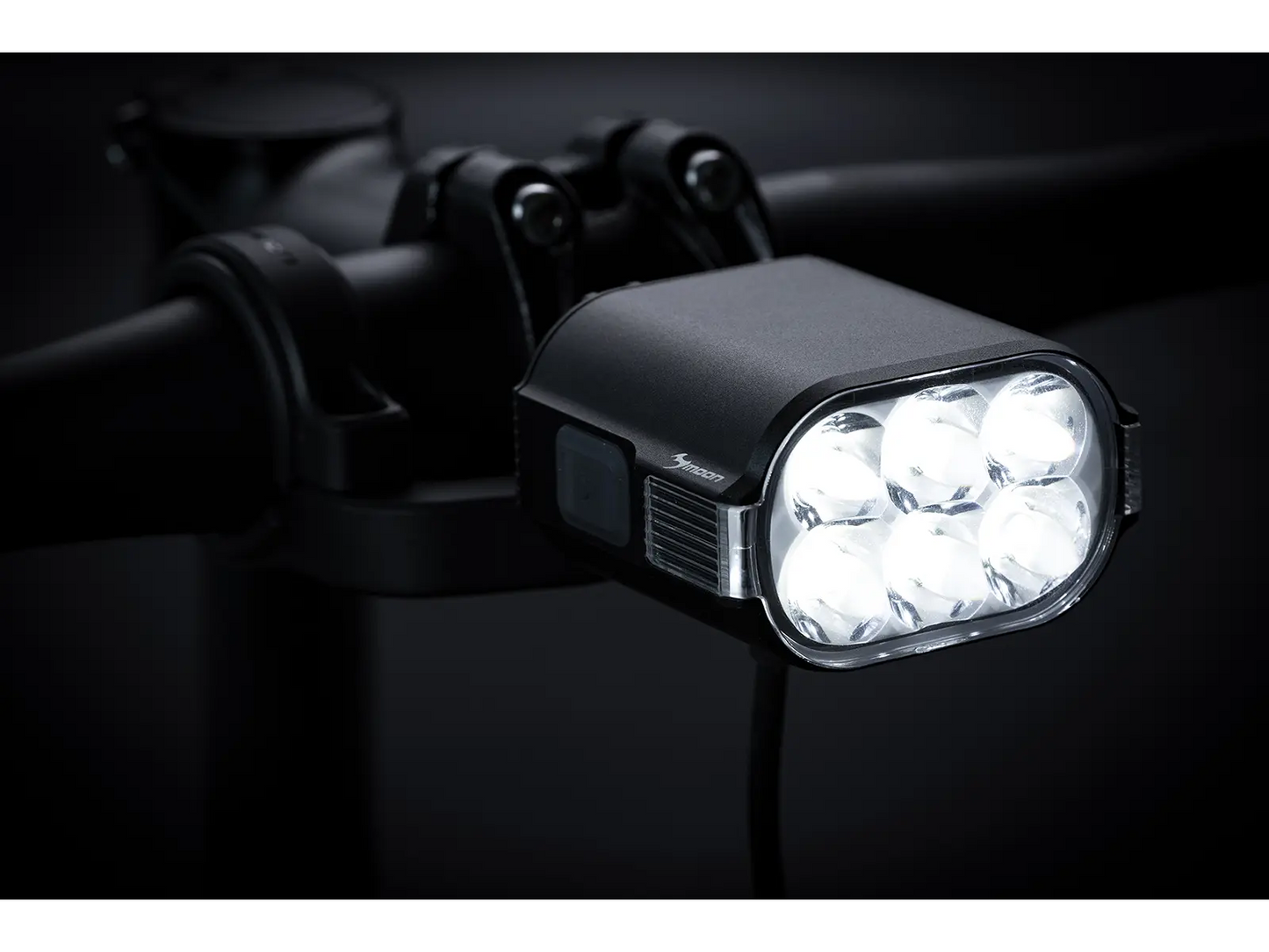 MOON Front light E-Power 2000 Black