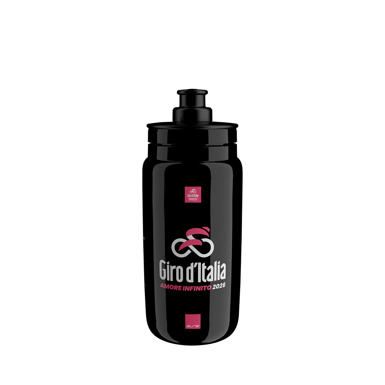 Elite Juomapullo FLY Team 2026 Giro d'Italia, Black Map 550ml
