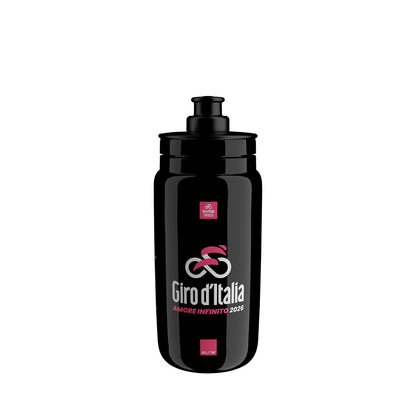 Elite Juomapullo FLY Team 2026 Giro d'Italia, Black Map 550ml