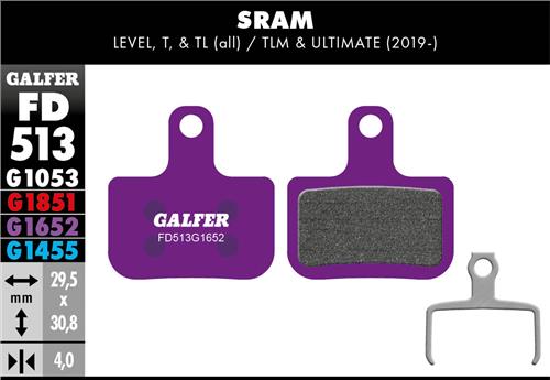 Galfer GBFD513G1652 Brake Pad E-bike