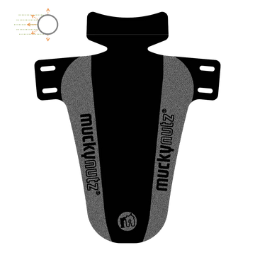 Mucky Nutz Mini Face fender Refelective