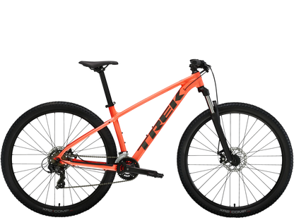 Trek Marlin 4 Gen 2 2024 3 Living Coral jäykkäperäinen maastopyörä Cycli.fi