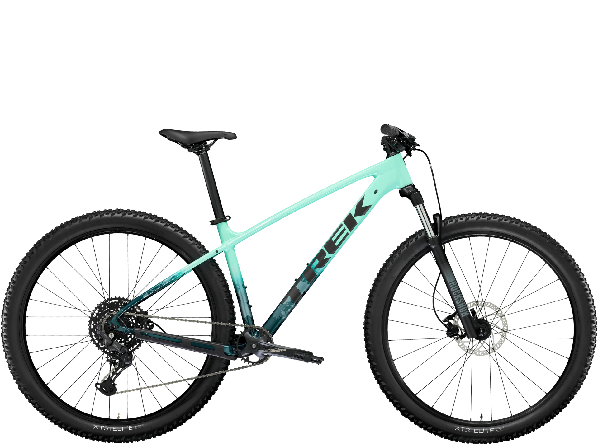 Trek Marlin 6 Gen 3 (2024) - XL 29" / Miami Green to Dark Aquatic Fade