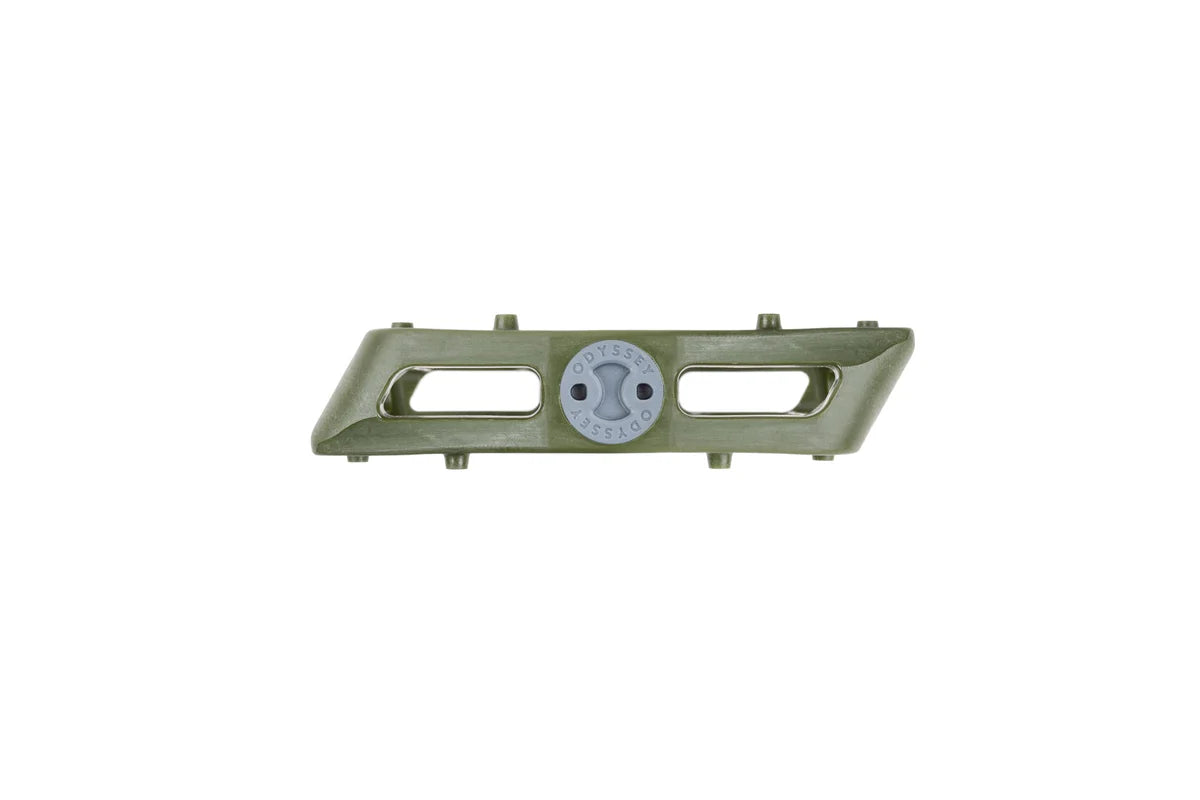 Odyssey Grandstand V2 PC Pedal Army Green - BMX