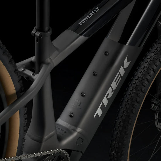 Trek Powerfly+ 4 800wh sähkömaastopyörä keskiöalue