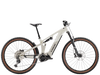 Trek Powerfly FS+ 6 800wh sähkömaastopyörä valkoinen sivulta