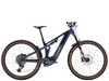 Trek Powerfly FS+ 8 800wh sähkömaastopyörä sininen sivulta