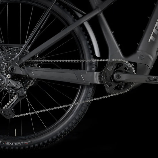 Trek Powerfly+ 4 varusteltu sähkömaastopyörä voimansiirto