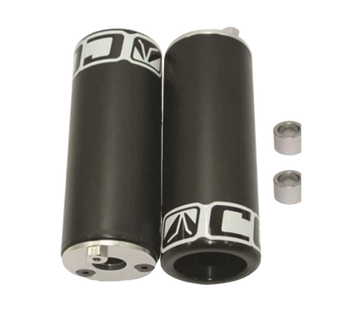 Jalkatapit BMX CAVO, 14 mm akselille, 100 x 40 mm, musta