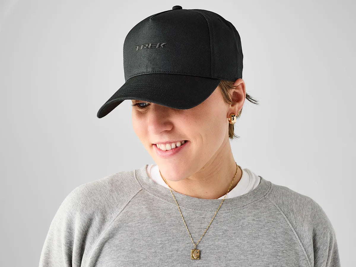 Trek Black Logo Hat