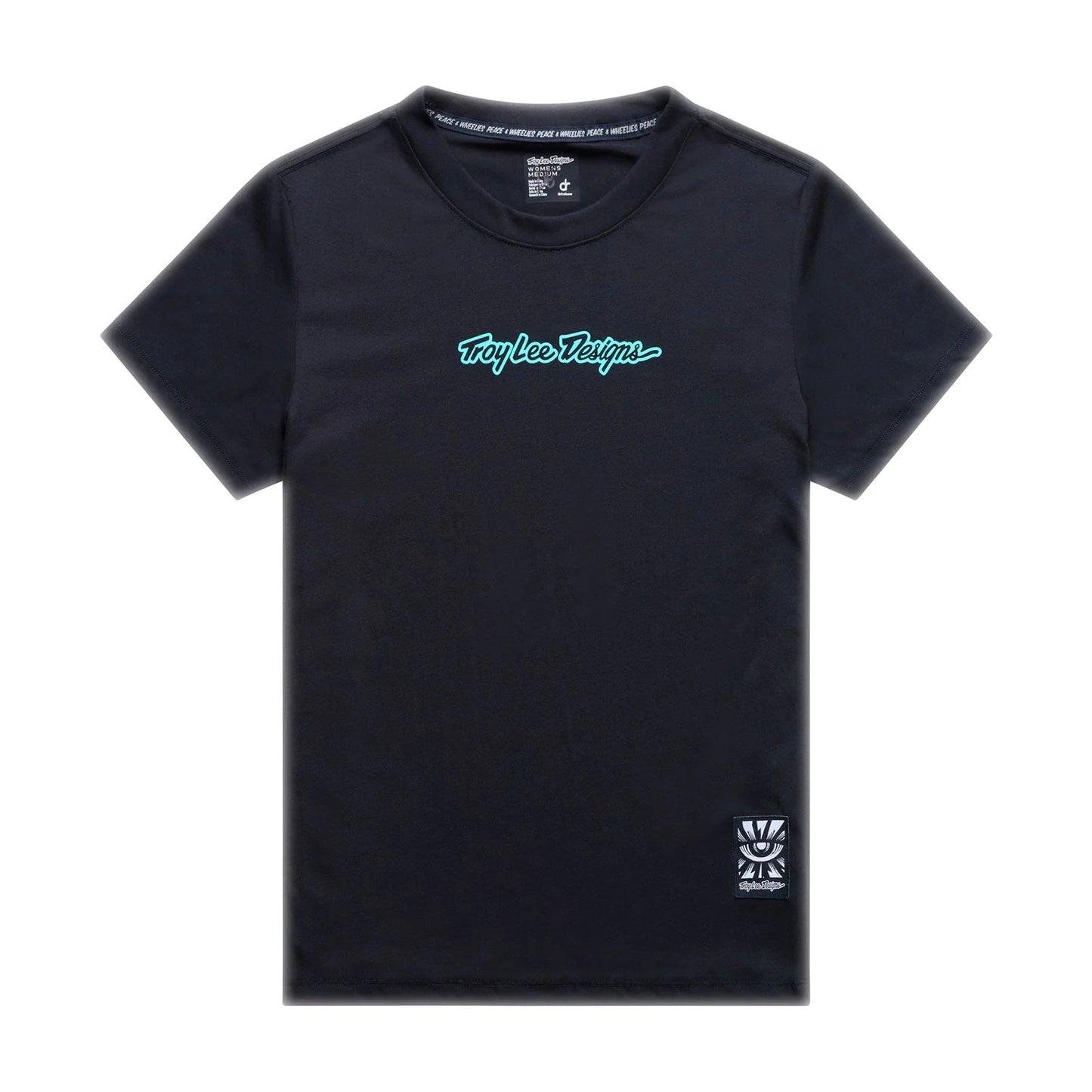 Troy Lee Designs Womens Lilium Ride Short Sleeve Tee Signature