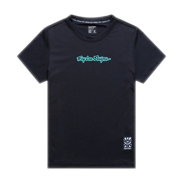 Troy Lee Designs Womens Lilium Ride Short Sleeve Tee Signature