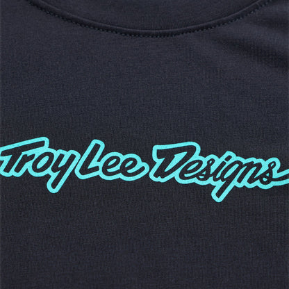 Troy Lee Designs Womens Lilium Ride Short Sleeve Tee Signature