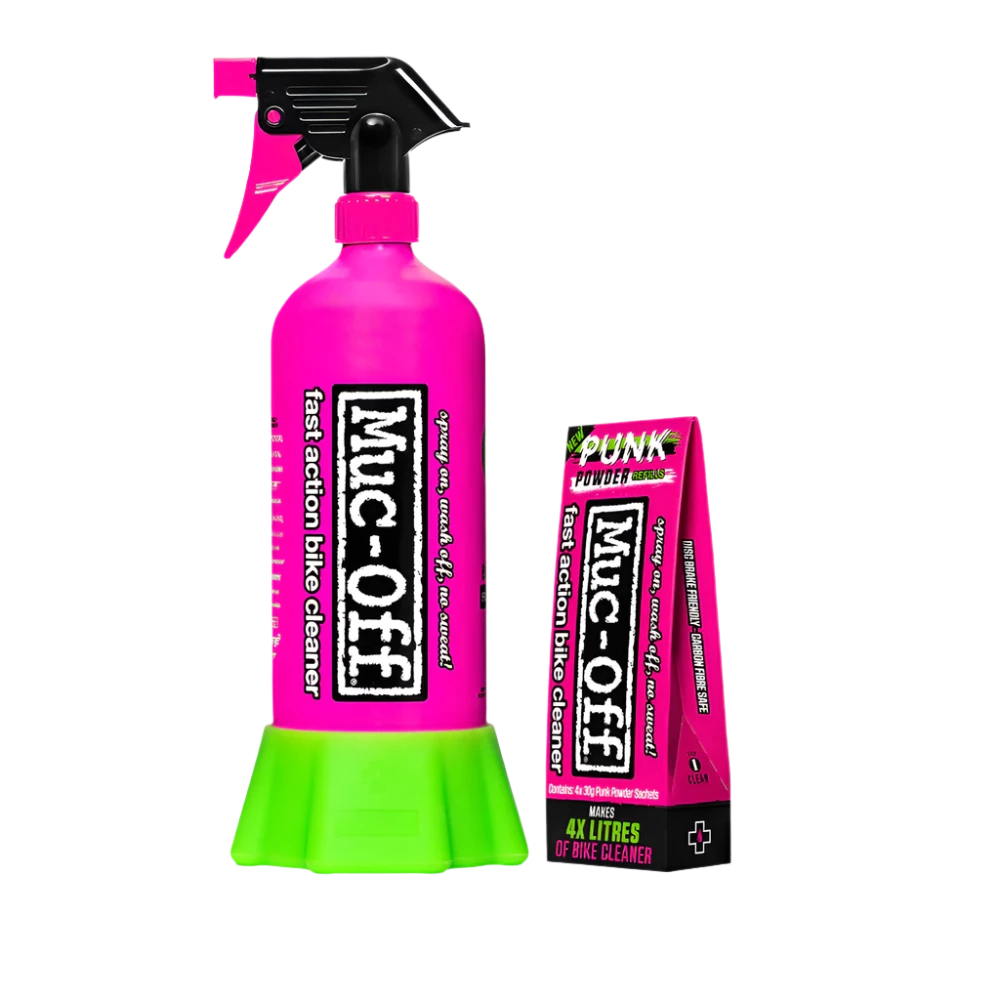 MUC-OFF Bottle For Life Bundle (Inc 4 Pack Punk Powder)