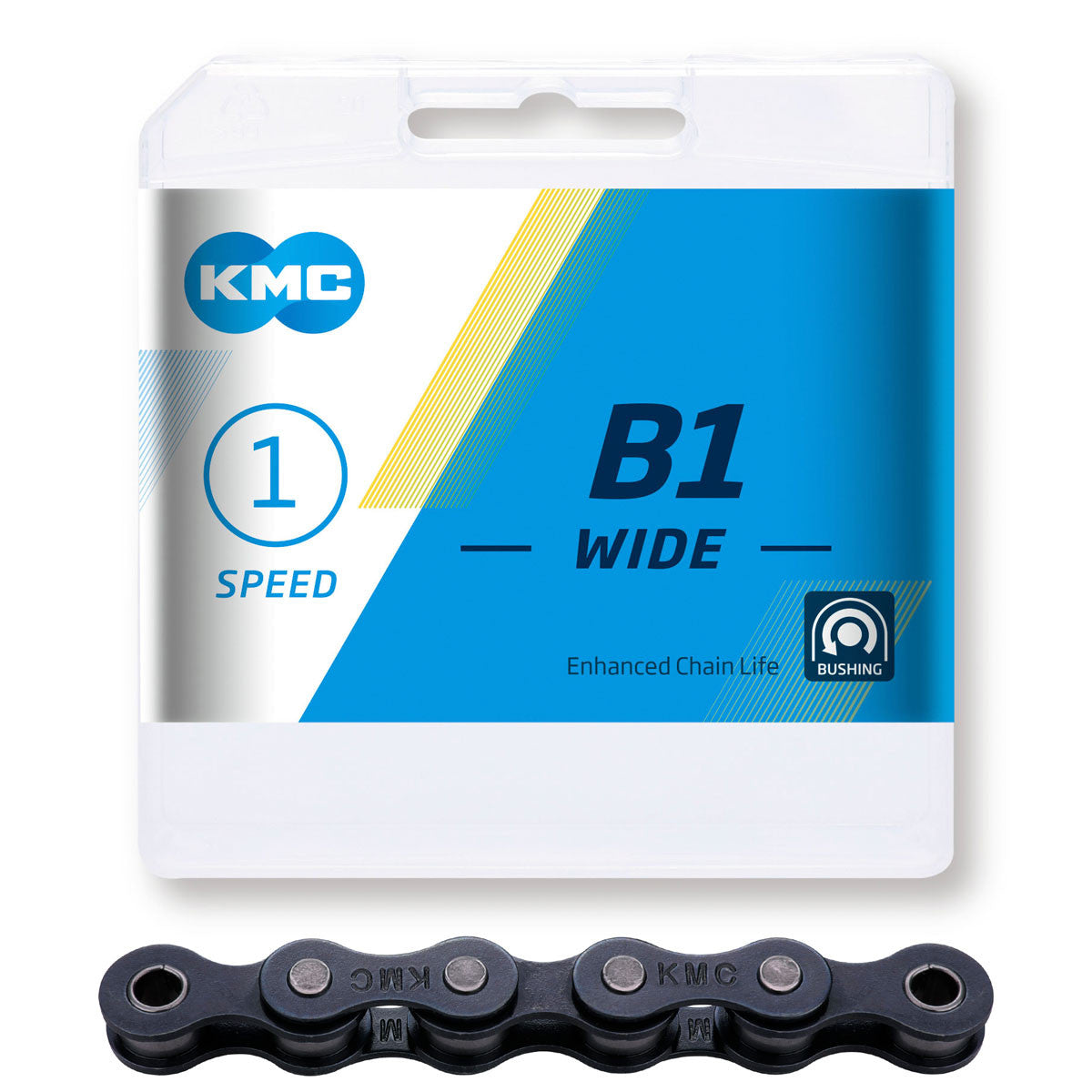 KMC B1 Wide 1spd Ketju  1/2 x 1/8", 112 L
