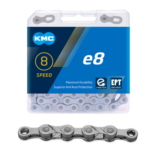 KMC Ketju 8-v KMC e8 EPT, 1/2 x 3/32", E-Bike, 122L