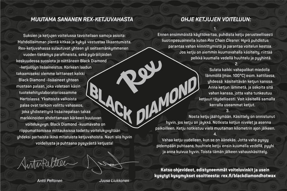 Black Diamond Hot Wax, lisäainepala