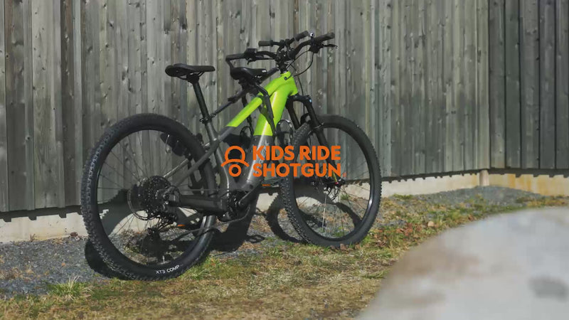 Kids Ride Shotgun Pro MTB lastenistuin asennus video