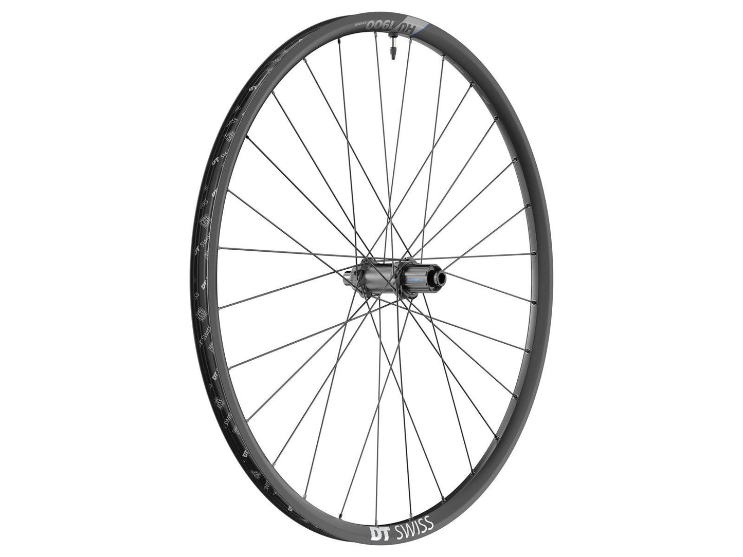DT SWISS Wheel HU 1900 Spline 22 29" Takakiekko