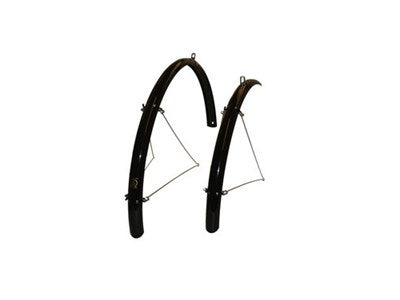 CONNECT Lokasuojat Mudguard Black Pre-fitted stays