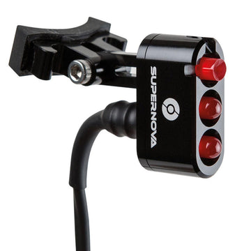 Supernova E3 Tail Light 2 Satulatolppaan asennettava takavalo, 12 V, musta