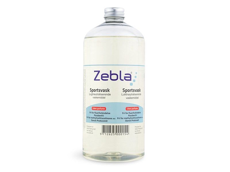 ZEBLA Sports Wash - No Perfume 1000 ml