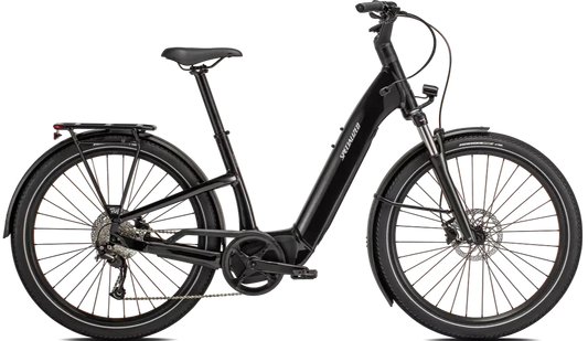 Kaupunkisähköpyörä Specialized Turbo Como 3.0 musta sivulta