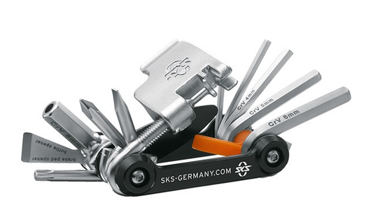 SKS Multi-tool Tom 18 Black/orange