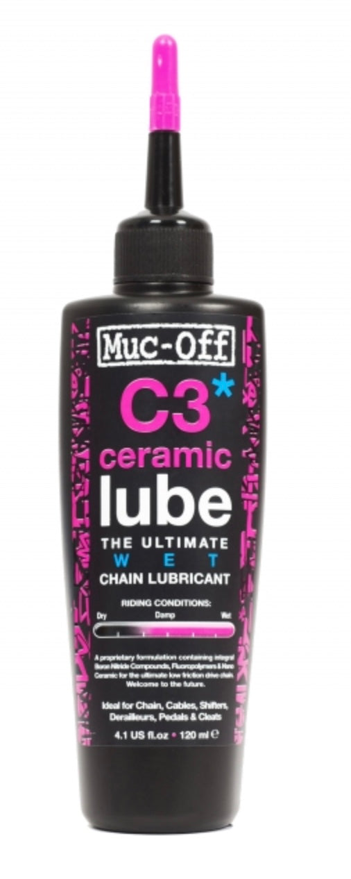 MUC-OFF Wet lube - C3 Ceramic 120 ml