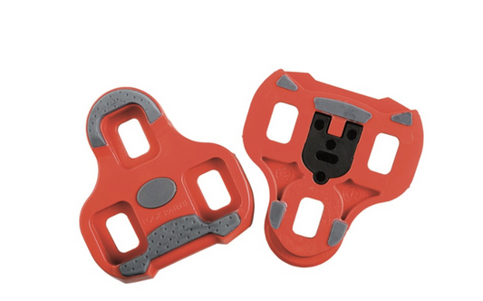 LOOK Cleat Keo Grip Red Compatible with LOOK Keo pedals Float 9°