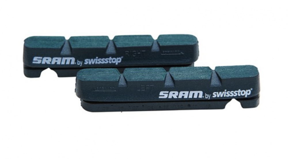 SRAM Rim brake pad inserts Set for S900 For SRAM/Shimano brakes Aluminium rim specific 1 pair