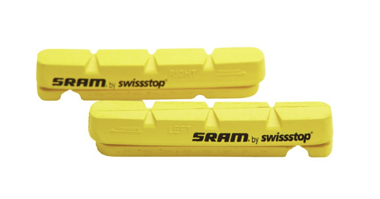 SRAM Rim brake pad inserts Set for S900 For SRAM/Shimano brakes Carbon rim specific 1 pair