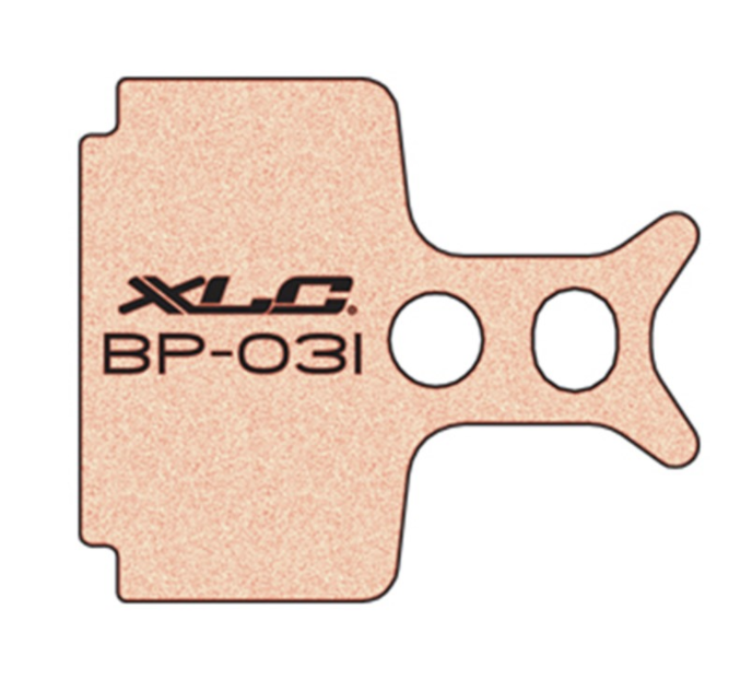 XLC Disc brake pad BP-S31 For Formula Mega ONE, R, RX. (Pro) Metal sintered pad Steel Pack of 1 set