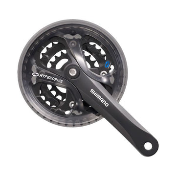 Shimano kampisarja Acera 170mm 48-38-28 7/8speed 123mm nelikantti musta